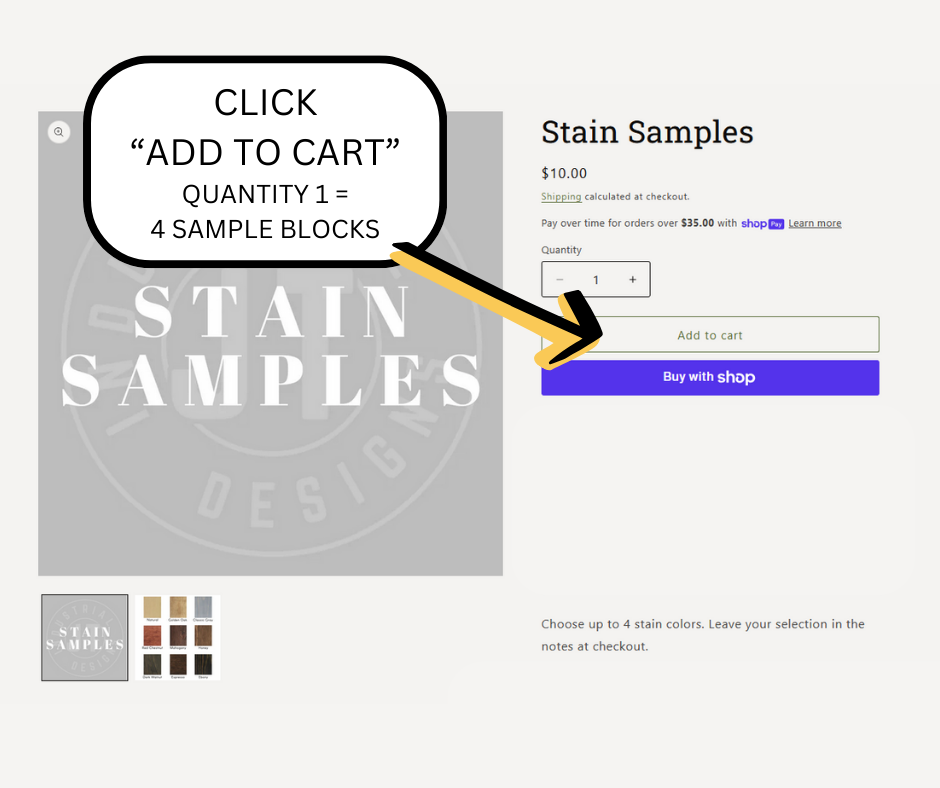Stain Samples