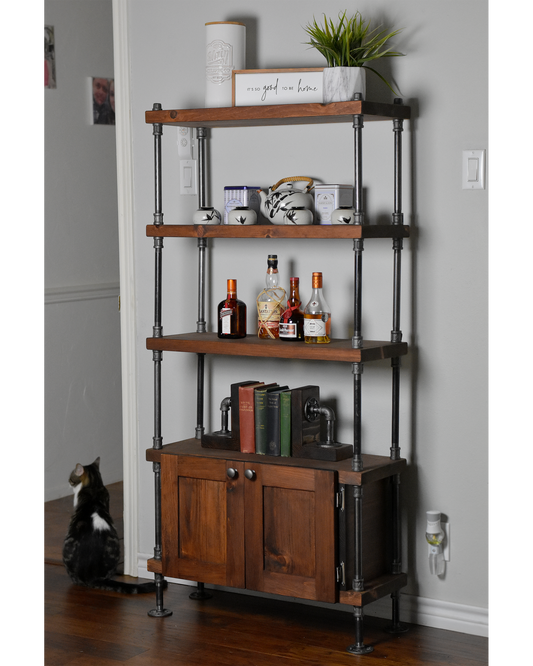 Bookcase with Cabinet