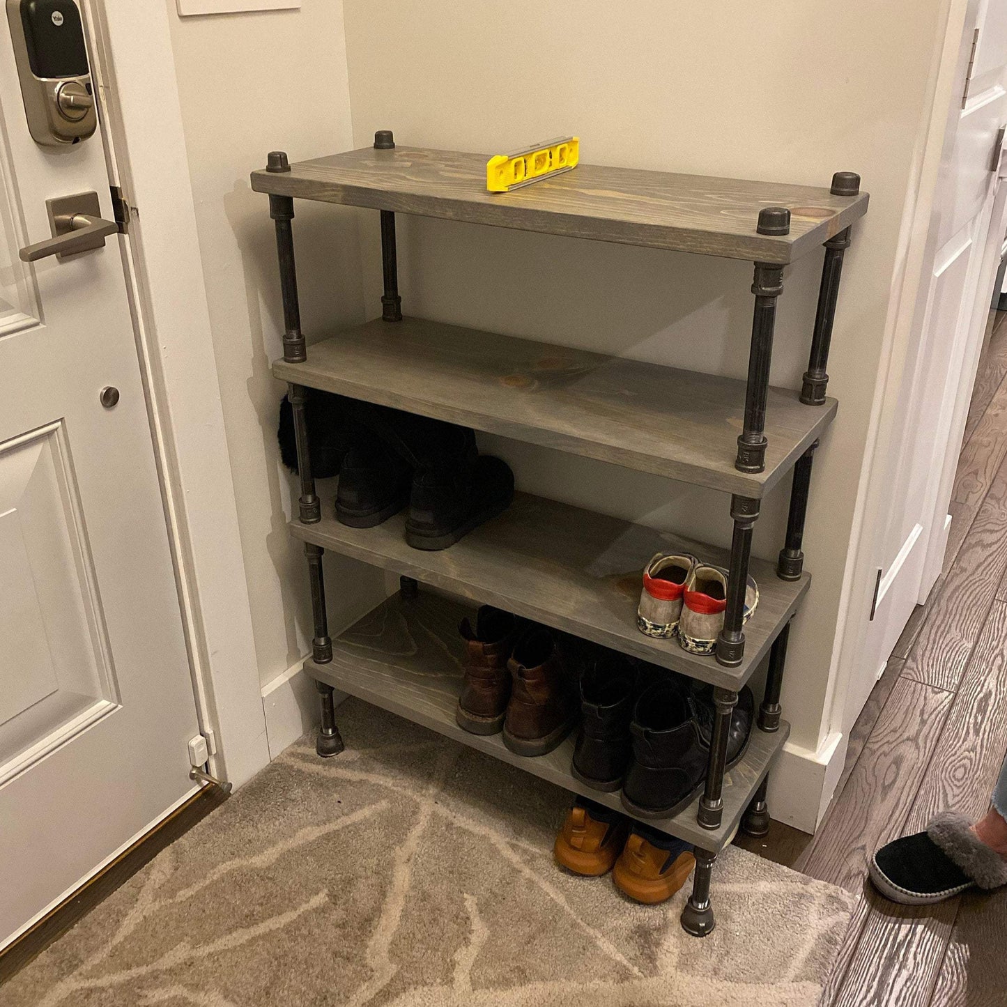 Shoe Rack Storage Shelves - 36" Length