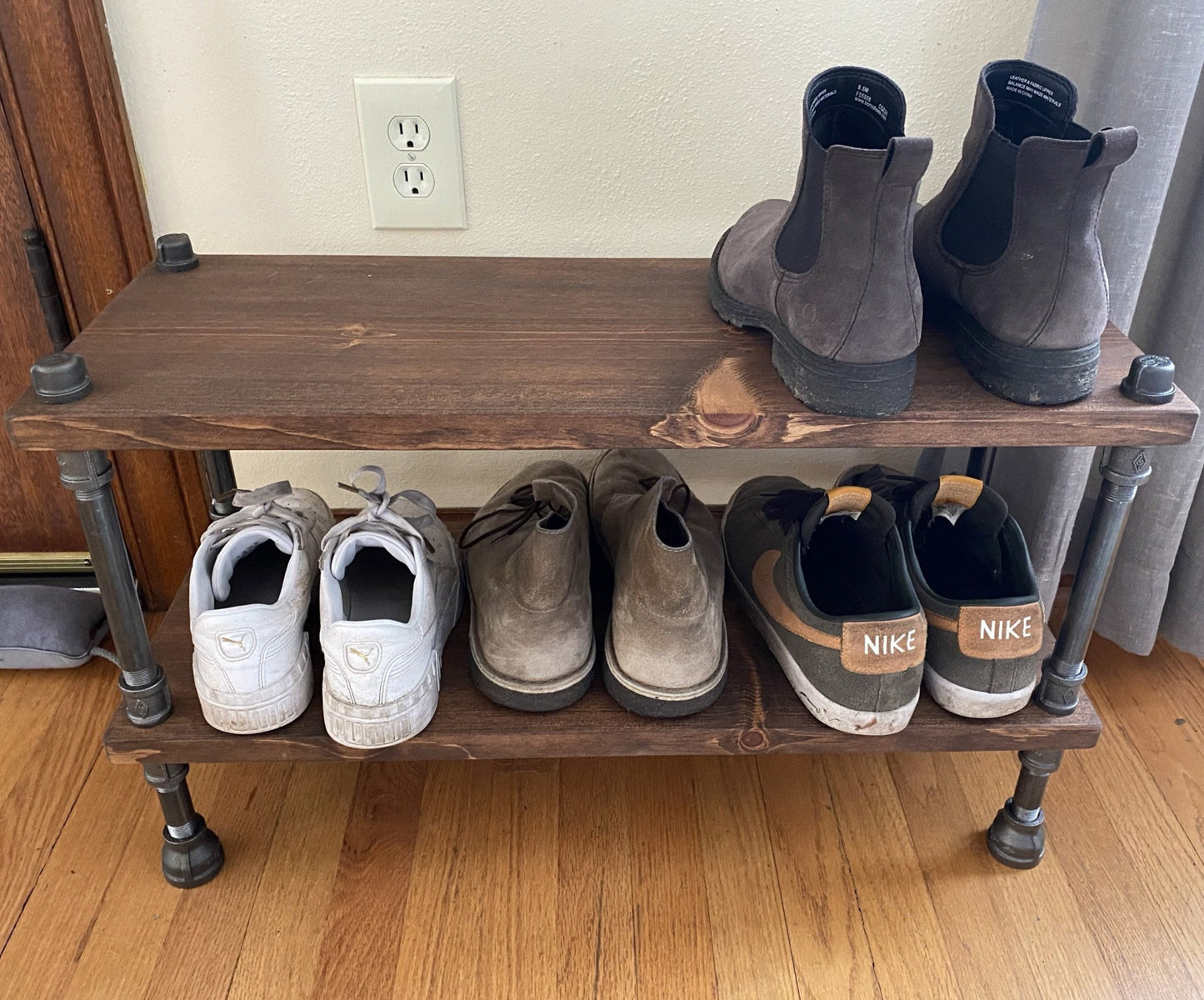 Shoe Rack Storage Shelves - 28" Length