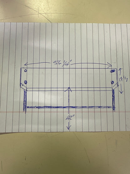 Custom Bar Table for Jeremy